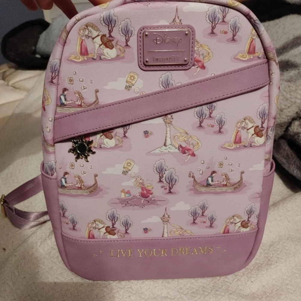 Loungefly Disney Tangled Mini Backpack